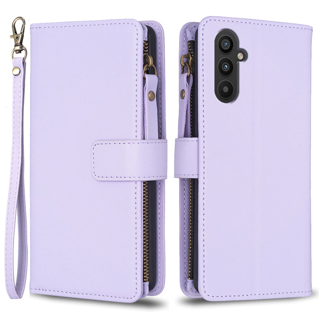 BF Style-19 Leather Case for Samsung Galaxy S23 Zipper Pocket Full Protection Wallet Stand Phone Cover BF Style-19 Leather Case for Samsung Galaxy S23 Zipper Pocket Full Protection Wallet Stand Phone Cover
